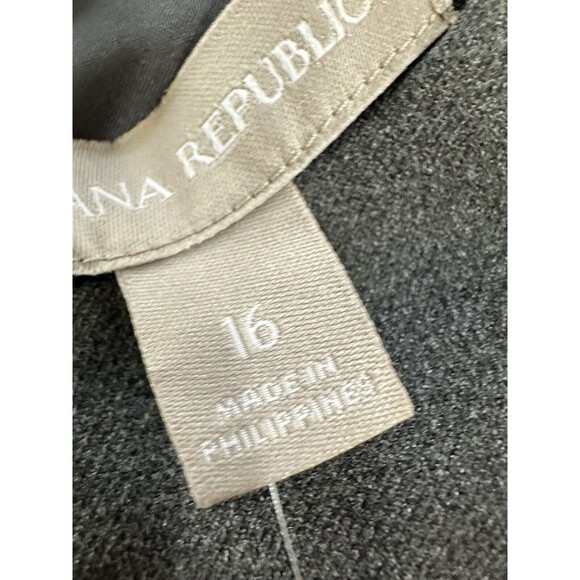 Banana Republic Sheath Dress Women’s Size 16 Lace Overlay Sleeveless Career - Picture 11 of 16